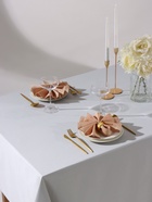 Набор салфеток с декоративными кольцами Beige pleasure, 40×40 см - 2 шт., 100% хлопок, саржа 190 г/м² - Фото 2