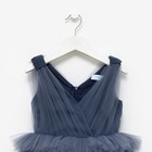 Платье нарядное для девочки KAFTAN, рост 122-128 см (34), цвет серо-синий - Фото 10