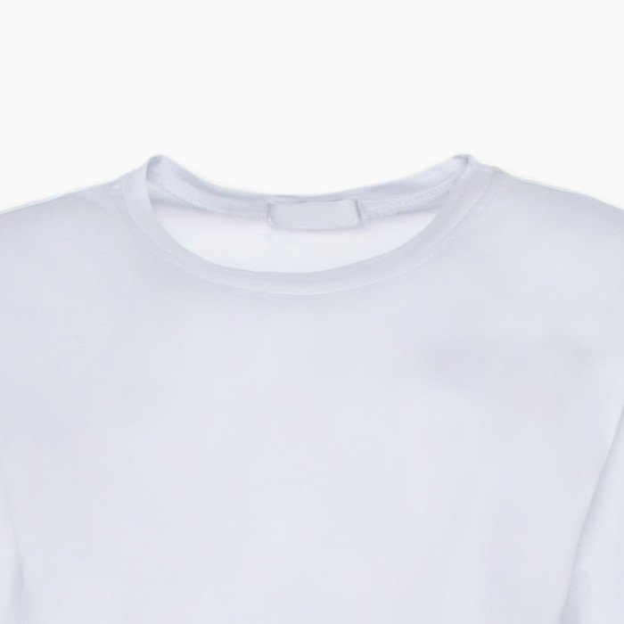 Костюм женский (футболка, юбка), цвет белый, размер one size (44-48) 57106