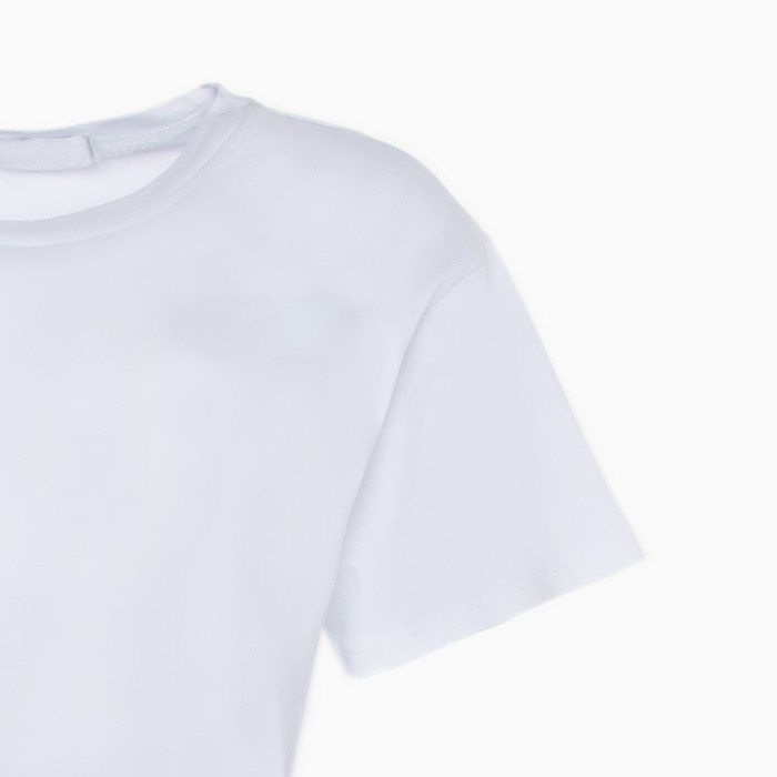 Костюм женский (футболка, юбка), цвет белый, размер one size (44-48) 57106