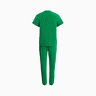 Костюм женский (футболка, брюки), цвет зелёный, размер one size (44-48) 9195134 - фото 384332 Костюм женский (футболка, брюки), цвет зелёный, размер one size (44-48) 9195134 - фото 384332