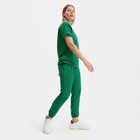 Костюм женский (футболка, брюки), цвет зелёный, размер one size (44-48) 9195134 - фото 384324 Костюм женский (футболка, брюки), цвет зелёный, размер one size (44-48) 9195134 - фото 384324