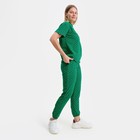 Костюм женский (футболка, брюки), цвет зелёный, размер one size (44-48) 9195134 - фото 384326 Костюм женский (футболка, брюки), цвет зелёный, размер one size (44-48) 9195134 - фото 384326