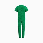 Костюм женский (футболка, брюки), цвет зелёный, размер one size (44-48) 9195134 - фото 384331 Костюм женский (футболка, брюки), цвет зелёный, размер one size (44-48) 9195134 - фото 384331