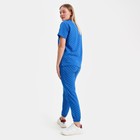 Костюм женский (футболка, брюки), цвет синий, размер one size (44-48) 9195136 - фото 384346 Костюм женский (футболка, брюки), цвет синий, размер one size (44-48) 9195136 - фото 384346