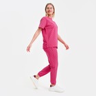 Костюм женский (футболка, брюки), цвет розовый, размер one size (44-48) 9195137 - фото 384357 Костюм женский (футболка, брюки), цвет розовый, размер one size (44-48) 9195137 - фото 384357