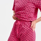 Костюм женский (футболка, брюки), цвет розовый, размер one size (44-48) 9195137 - фото 384360 Костюм женский (футболка, брюки), цвет розовый, размер one size (44-48) 9195137 - фото 384360