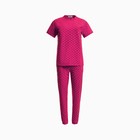 Костюм женский (футболка, брюки), цвет розовый, размер one size (44-48) 9195137 - фото 384361 Костюм женский (футболка, брюки), цвет розовый, размер one size (44-48) 9195137 - фото 384361