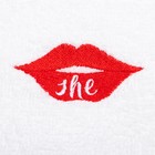 Набор полотенец Этель Kiss 30х60 см-2 шт, 100% хлопок, 340г/м2 - Фото 5