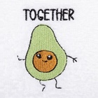 Набор полотенец «Этель» Better together, 30×60 см - 2 шт., хлопок 100%, белые - Фото 7