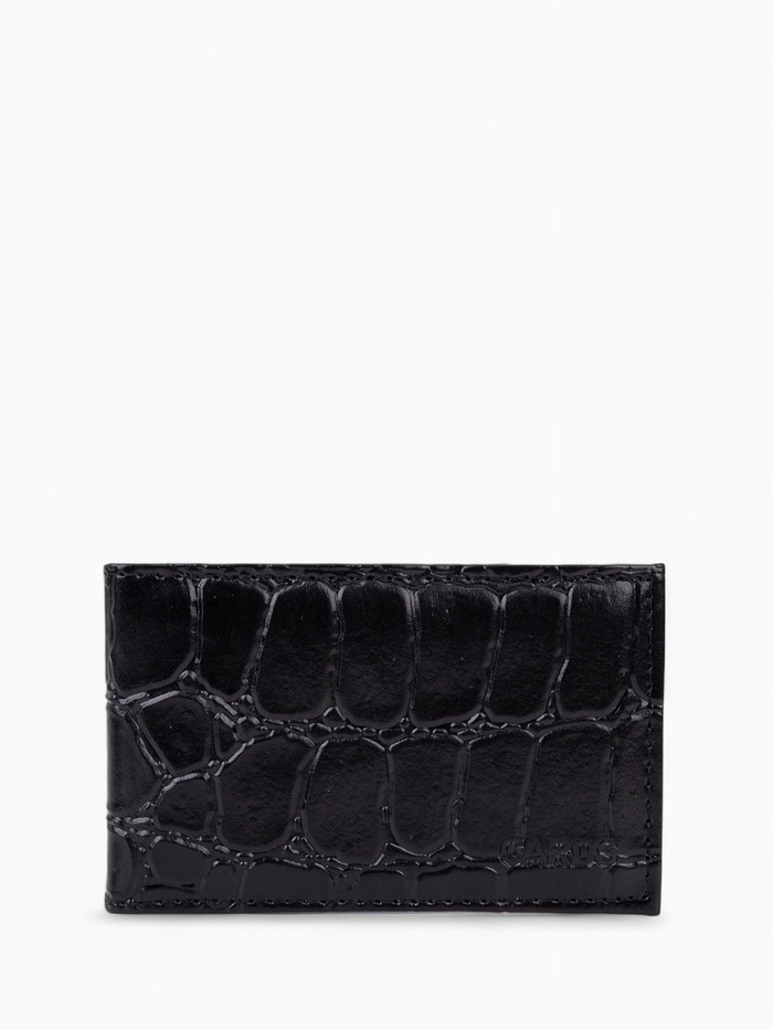 Визитница, 18 карт, цвет чёрный - Фото 1