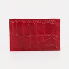Визитница, 18 карт, цвет красный - Фото 2