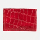 Обложка для паспорта, красная - фото 57965925