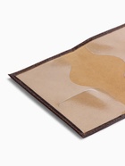 Обложка для паспорта, тиснение золотой фольгой, бордовая - Фото 6