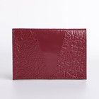 Обложка для паспорта, цвет лиловый - фото 21790507