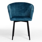 Стул мягкий для кухни «Верона», обивка океан 140, цвет синий - Фото 6