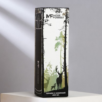 Термос с кнопкой MODE FORREST, 450 мл, время сохранения тепла 10-12 ч