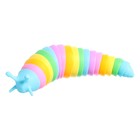 Гусеница антистресс игрушка «Весёлый слизняк», цвета МИКС - фото 4362940