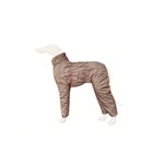 Зимний комбинезон для собак (сука), размер 40-1 (ДС 40, ОГ 60, ОШ 46), бежевый - фото 291937936