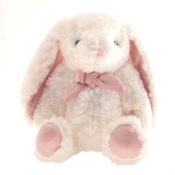 Мягкая игрушка «Белый кролик» - Фото 1