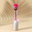 Мыло твёрдое лепестковое «Чудесной весны», 1шт, цвет розовый - фото 11804117