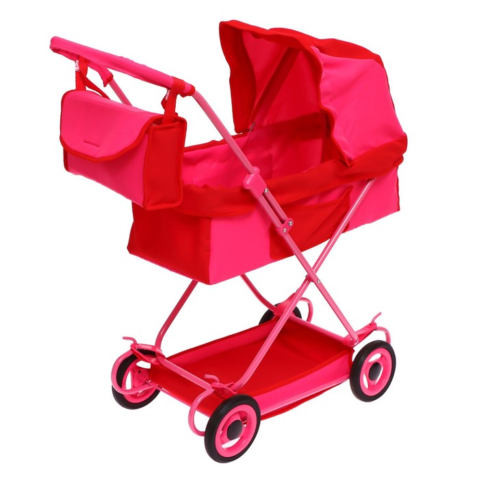 Коляска кукольная № 16, цвет МИКС - Фото 1