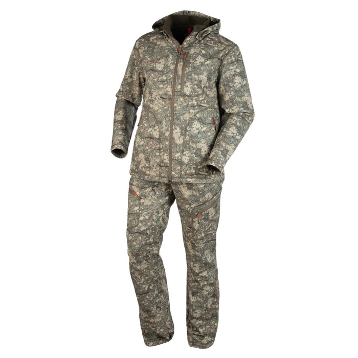 Костюм "Округ", р-р 62, рост 170-176, демисезонный, ткань RAU Soft shell, коричневый - Фото 1