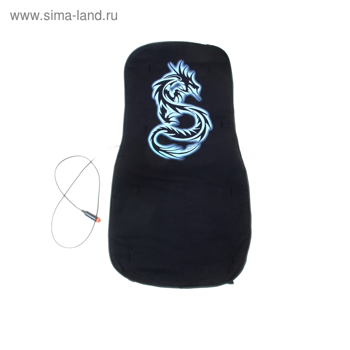 Грелка автомобильная без регулятора, рисунок "Неоновый дракон" - Фото 1
