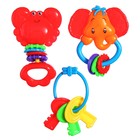 Погремушка «Африка», от 3 мес., 3 шт. - Фото 2