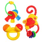 Погремушка «Африка», от 3 мес., 3 шт. - Фото 2