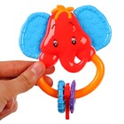 Погремушка с прорезывателем Крошка Я «Африка: Слоник», от 3 мес., МИКС - Фото 5