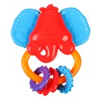 Погремушка с прорезывателем Крошка Я «Африка: Слоник», от 3 мес., МИКС - Фото 6