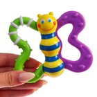 Погремушка Крошка Я «Бабочка» с эластичными элементами, от 3 мес. - Фото 4