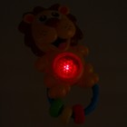 Погремушка «Львенок», свет.и звук. эффекты - фото 3880943