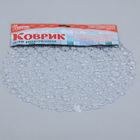 Коврик в раковину "Паутина" 30 см, прозрачный - Фото 3