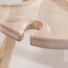 Столик-поднос с менажницей и складными ножками «Лучше тебя только вино» d=30×2 см, береза 9115493