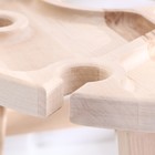 Столик-поднос с менажницей и складными ножками «Лучше тебя только вино» d=30×2 см, береза 9115493