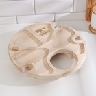 Столик-поднос с менажницей и складными ножками «Лучше тебя только вино» d=30×2 см, береза 9115493