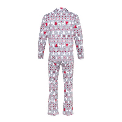 Пижама мужская (рубашка, брюки) KAFTAN «Скандинавия», размер 50