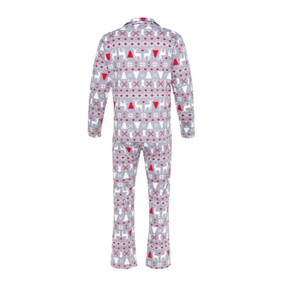 Пижама мужская (рубашка, брюки) KAFTAN «Скандинавия», размер 50