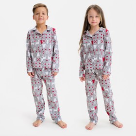 Пижама детская KAFTAN «Скандинавия», размер 32 (110-116)