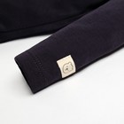 Боди с длинным рукавом Крошка Я, BASIC LINE, рост 74-80 см, цвет тёмно-серый - фото 24579373