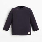 Лонгслив Крошка Я BASIC LINE, рост 62-68 см, тёмно-серый - Фото 1