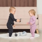 Лонгслив Крошка Я BASIC LINE, рост 68-74 см, тёмно-серый - Фото 3