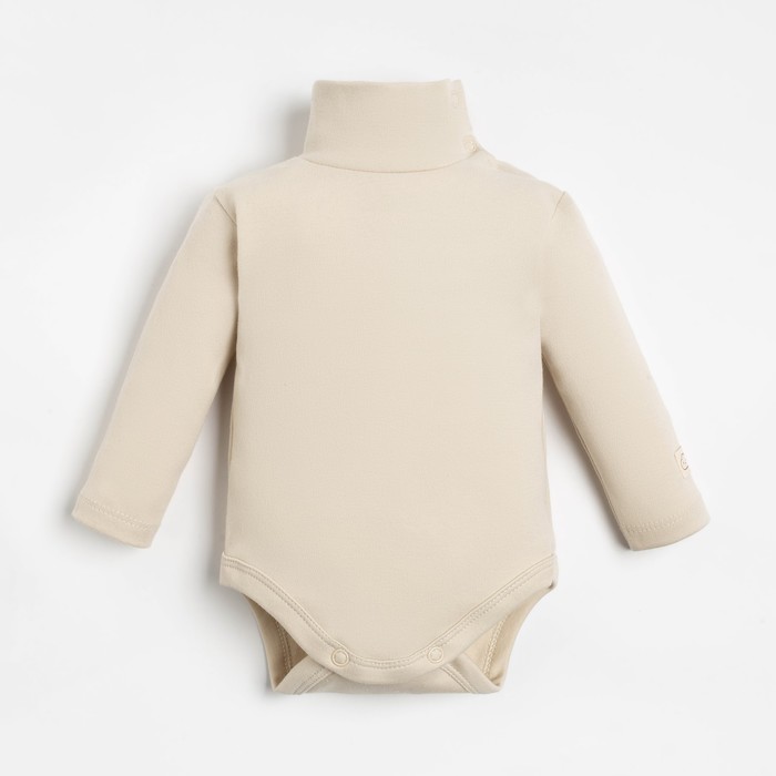 Боди-водолазка Крошка Я BASIC LINE, рост 80-86 см, молочное - Фото 1