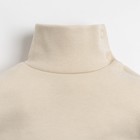 Боди-водолазка Крошка Я BASIC LINE, рост 80-86 см, молочное - Фото 2