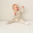Ползунки-штанишки Крошка Я, BASIC LINE, рост 74-80 см, цвет молочный - Фото 3