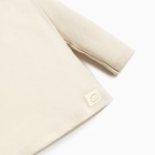 Лонгслив Крошка, Я BASIC LINE, рост 62-68 см, молочный - Фото 6