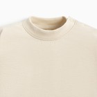Лонгслив Крошка Я BASIC LINE, рост 80-86 см, молочный - Фото 4
