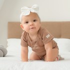 Боди детское Крошка Я BASIC LINE, рост 74-80 см, коричневое - фото 24152636